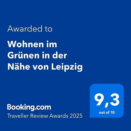 Wohnen Im Gruenen In Der Naehe Von Leipzig Apartament
